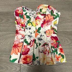 ✨ STUNNING GUESS FLORAL TOP 🌹